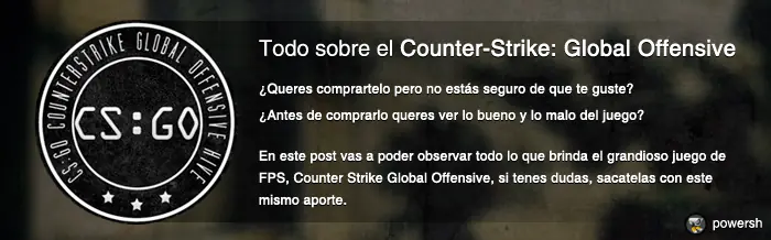 Todo sobre Counter-Strike: Global Offensive