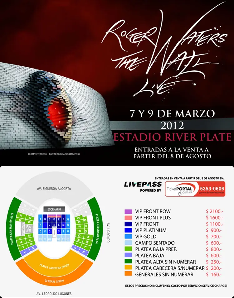 Proximos Conciertos en Argentina (Marzo)