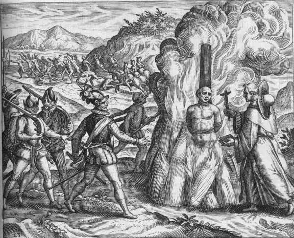 Una prueba del genocidio español en América