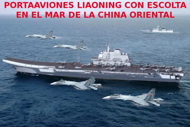 Portaaviones ruso y chino se dirige a venezuela..