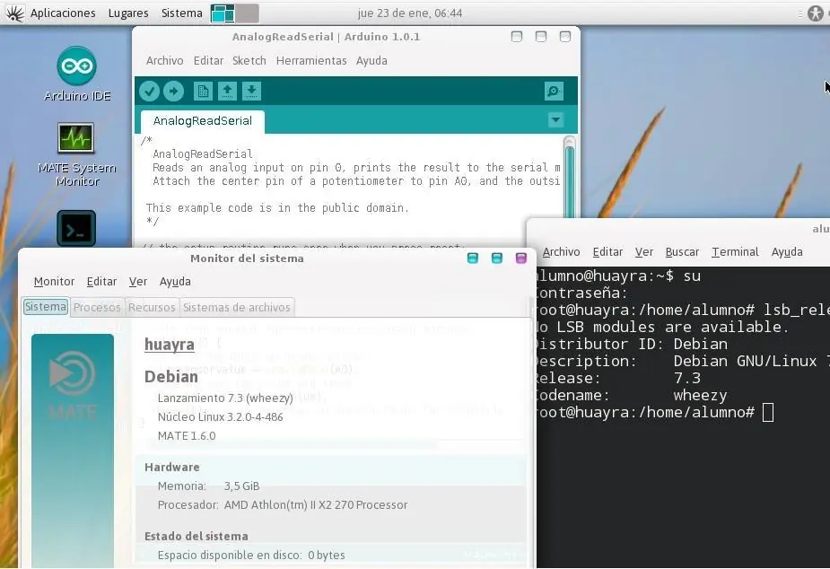 Huayra linux