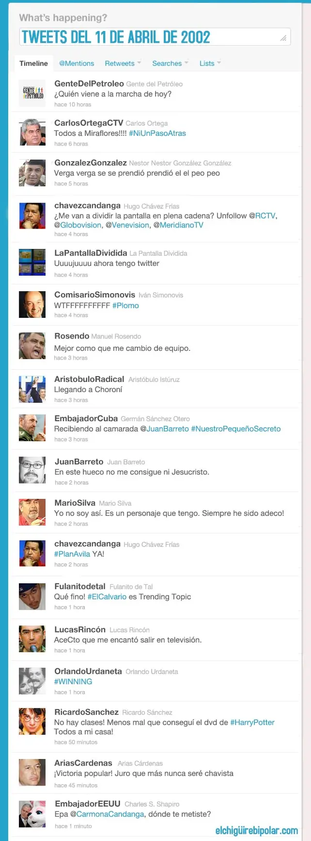 varios del chiguiere bipolar