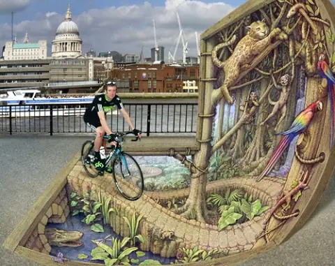 Megapost Arte callejero en 3D historia,comienzo,muchas fotos