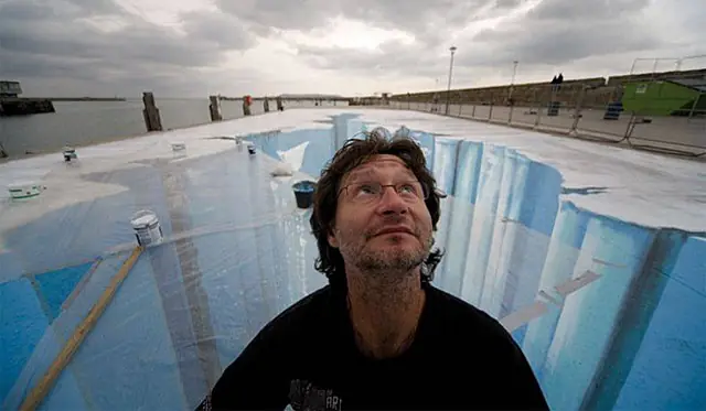 Megapost Arte callejero en 3D historia,comienzo,muchas fotos