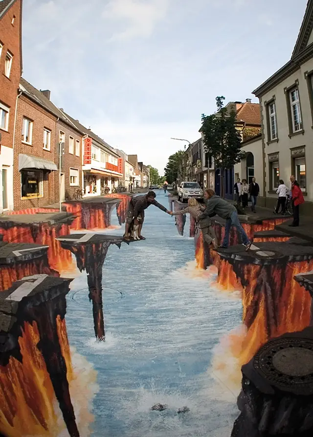 arte callejero 3d