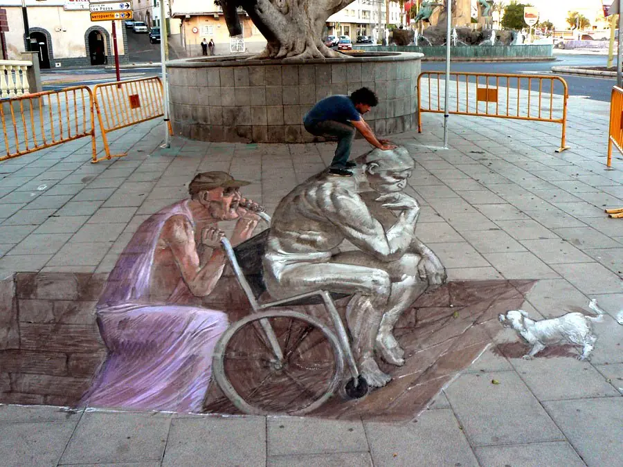 arte callejero 3d