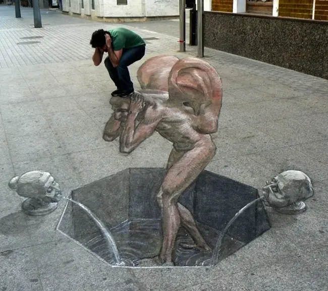 arte callejero 3d