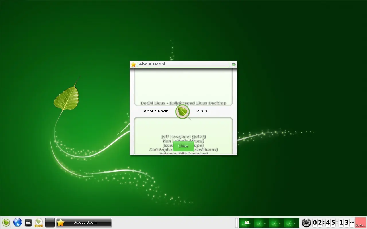 Ubuntu + Enlightenment = Bodhi Linux, Distro ligera