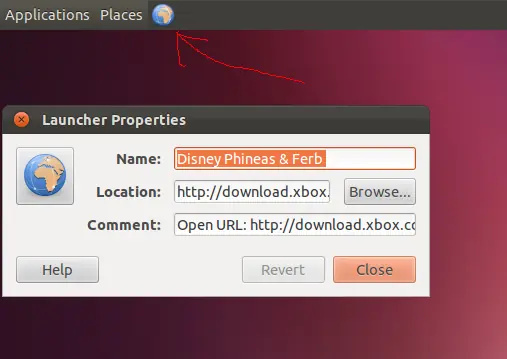 Eliminar lanzadores del panel superior-Ubuntu