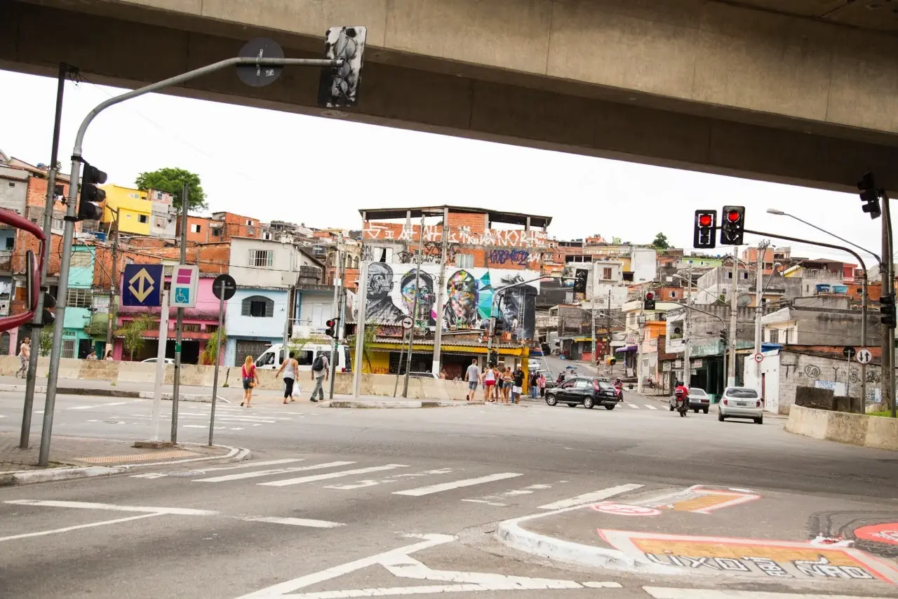 Mural de Eduardo Kobra en Sao Paulo, Brasil