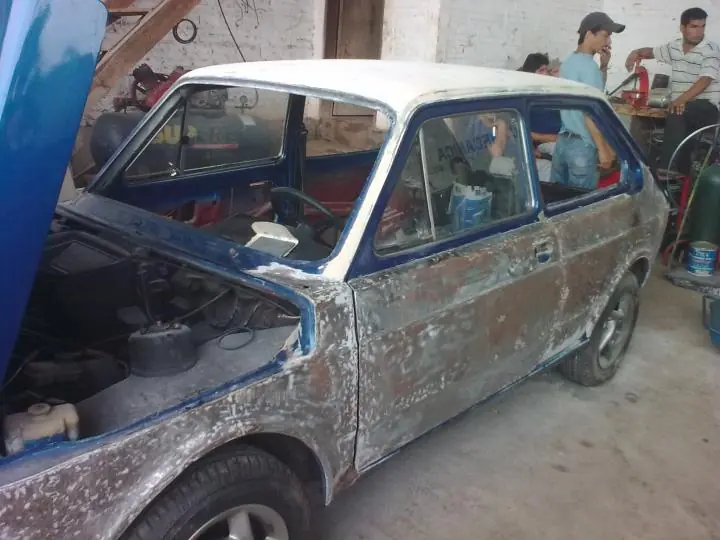 Restauracion de Fiat 147