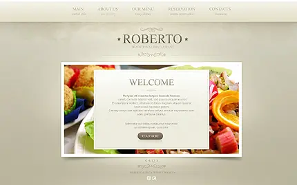 Plantillas de diseño web estilo Retro