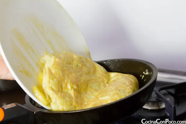 Tortilla de Patatas  Receta paso
