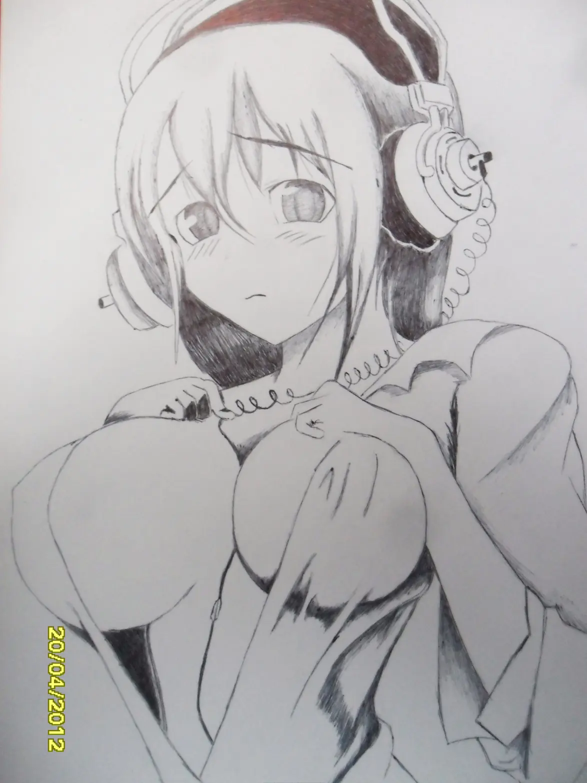 dibujo anime con pluma paso a paso