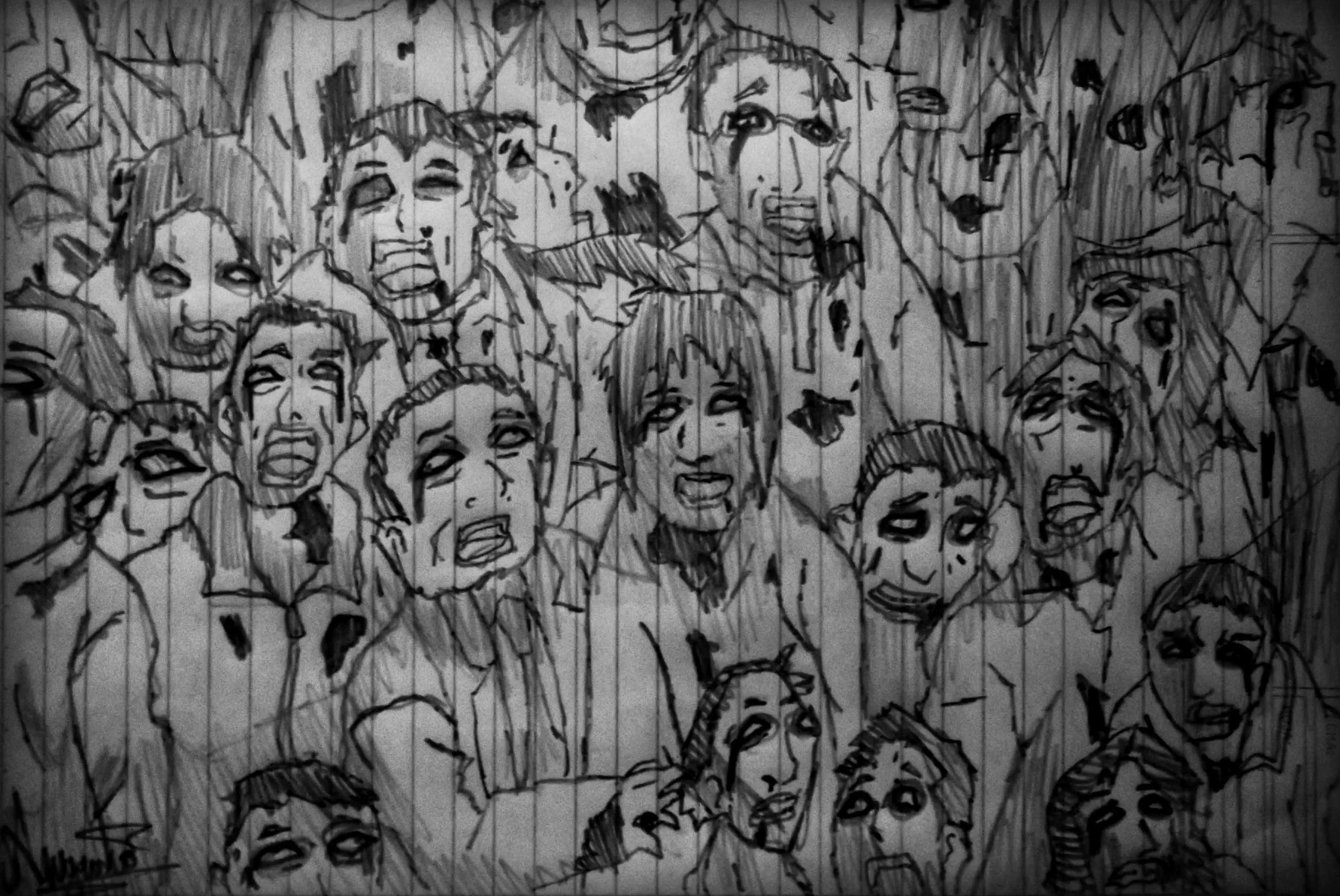 Dibujo Zombie del finde + Yapa [PS]
