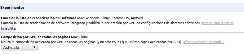Configurar Chrome como un rayo