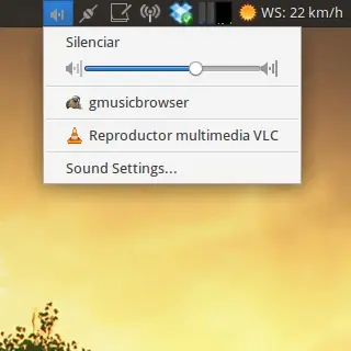 Xubuntu 13.10 sin indicador de sonido