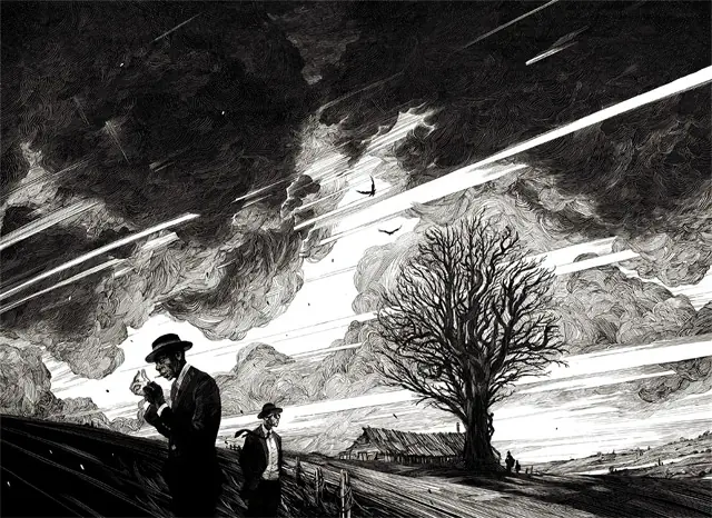 Nicolas Delort - Ilustracion Sobre Narrativas de Ficcion