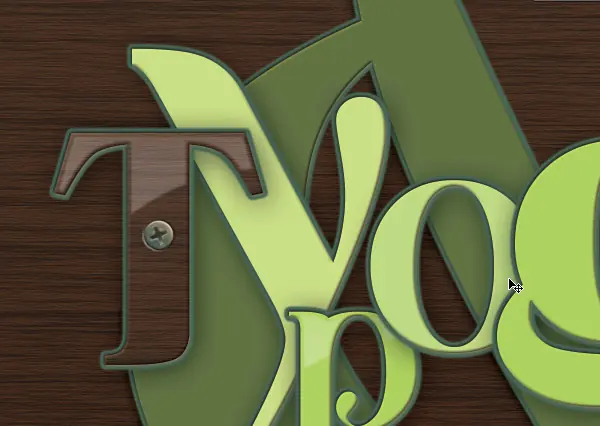 Como crear texto madera (photoshop)
