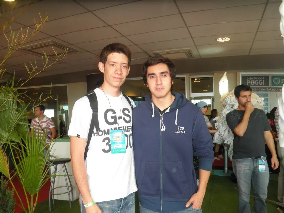 Los chicos se sacaron fotos para Digitalisimos en Sld2012