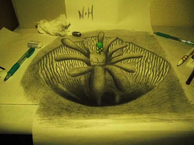 Fantásticos e increíbles dibujos 3D hechos con lápices