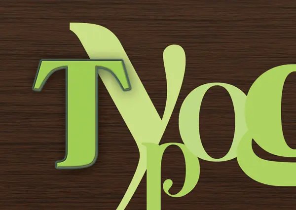 Como crear texto madera (photoshop)