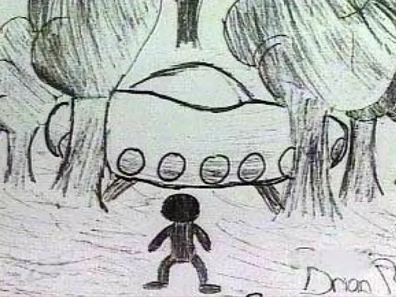 El extraterrestre que visitó a los niños de Zimbabwe