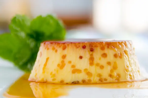 Flan de huevo casero - Receta paso a paso
