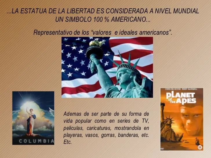 La estatua de la libertad