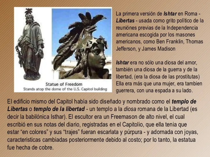 La Estatua De La Libertad Representa A Isis