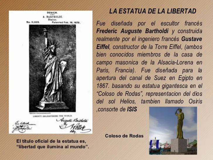 La estatua de la libertad