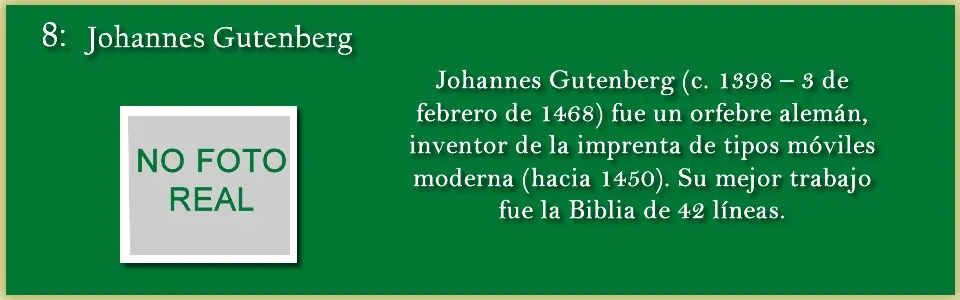 15 mas influyentes