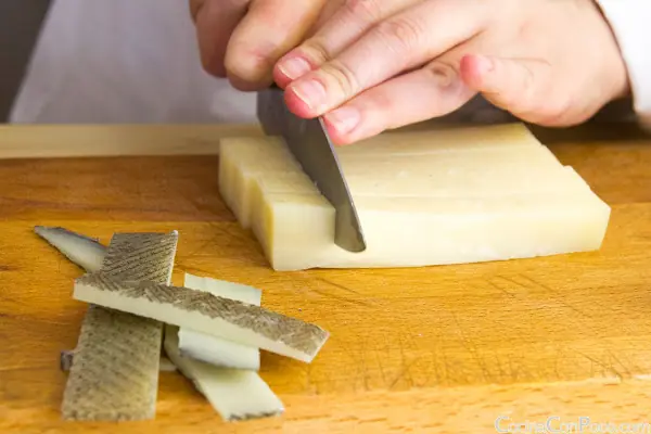 receta paso a paso