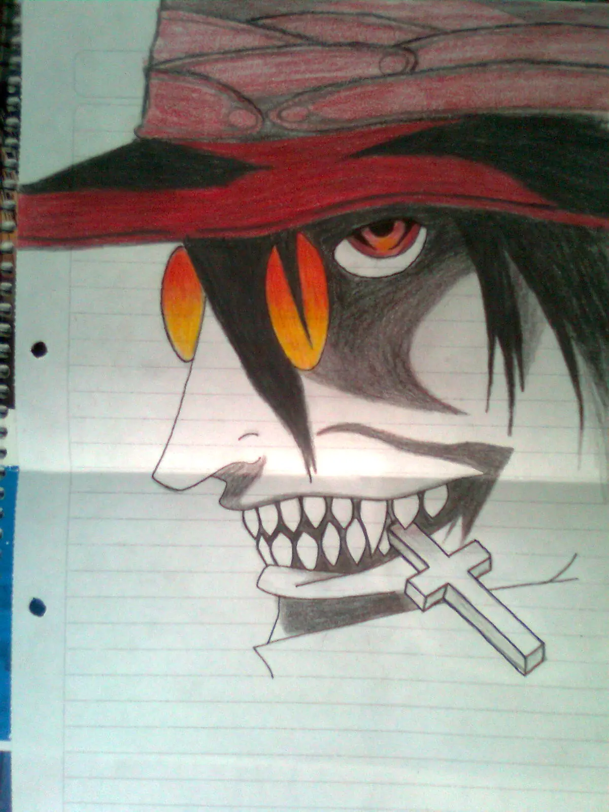 Dibujos de personajes de Anime hechos por mi :D