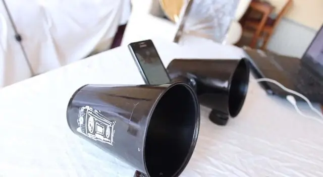 Amplificador casero para el celular o móvil