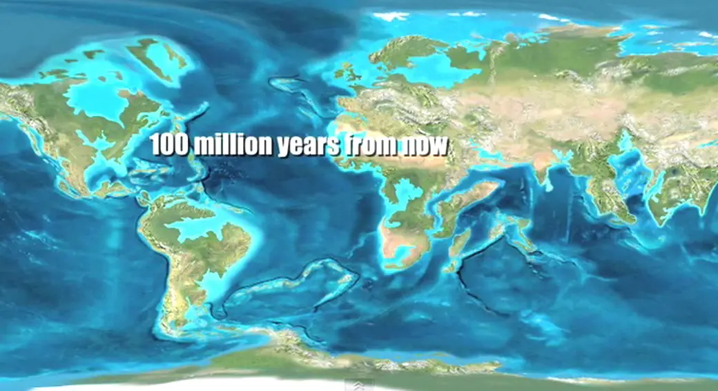 La Tierra dentro de 100 millones de años