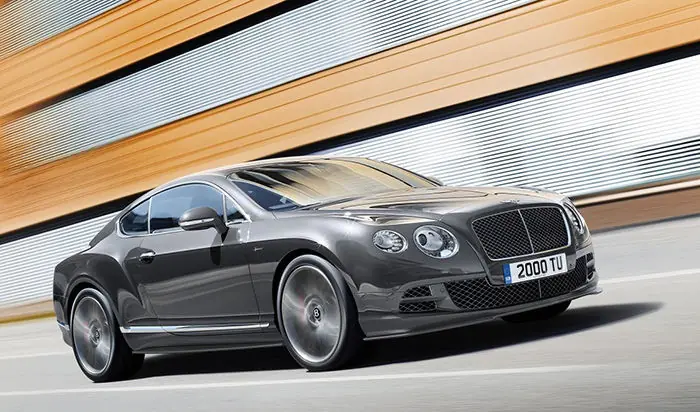 Bentley Continental GT Speed 2014. Bentley sigue apostan