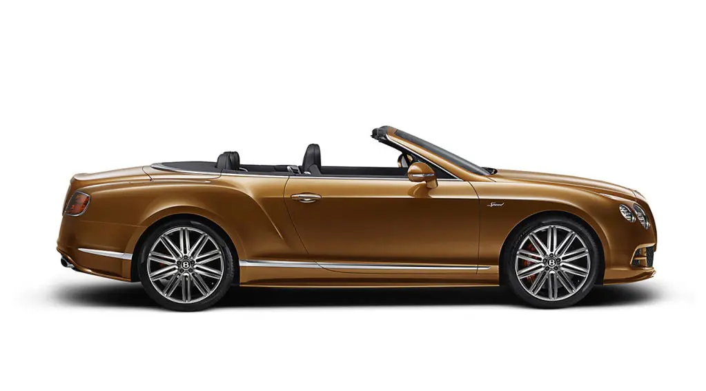 Bentley Continental GT Speed 2014. Bentley sigue apostan
