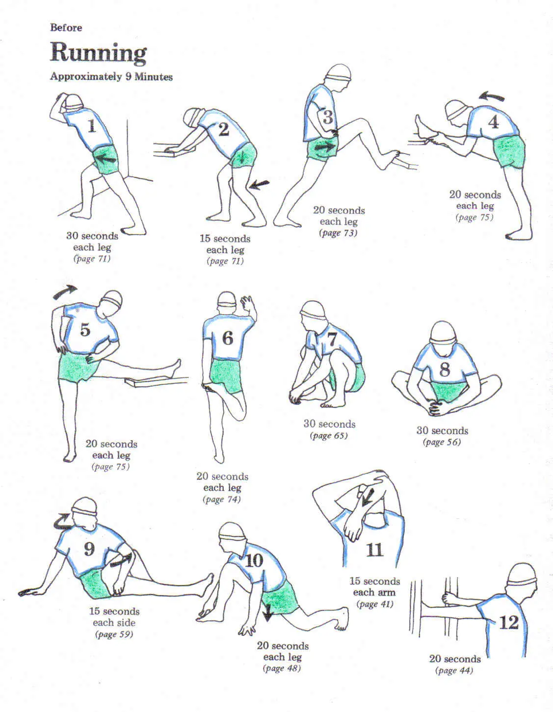 Salis a correr? Estira correctamente