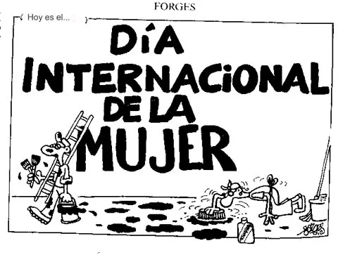 Día de la Mujer. El porque no hay día del hombre