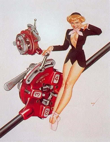 Excelente arte de George Petty !