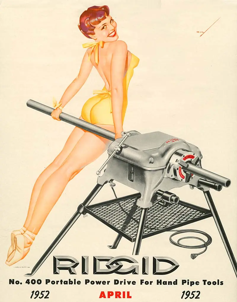 Excelente arte de George Petty !