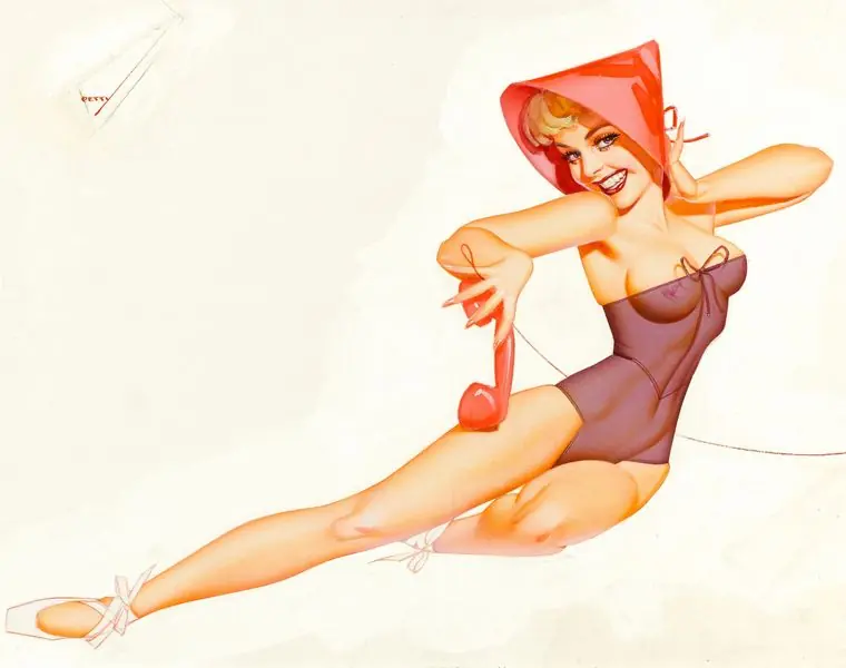 Excelente arte de George Petty !