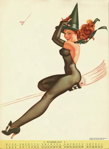 Excelente arte de George Petty !