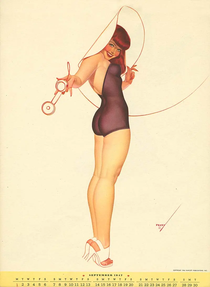 Excelente arte de George Petty !