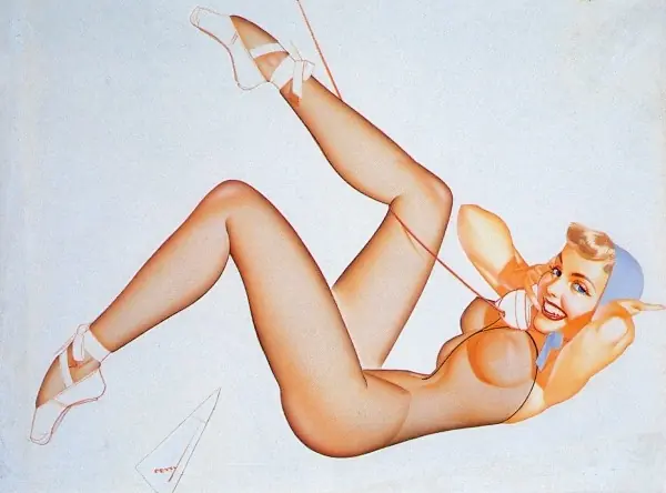 Excelente arte de George Petty !