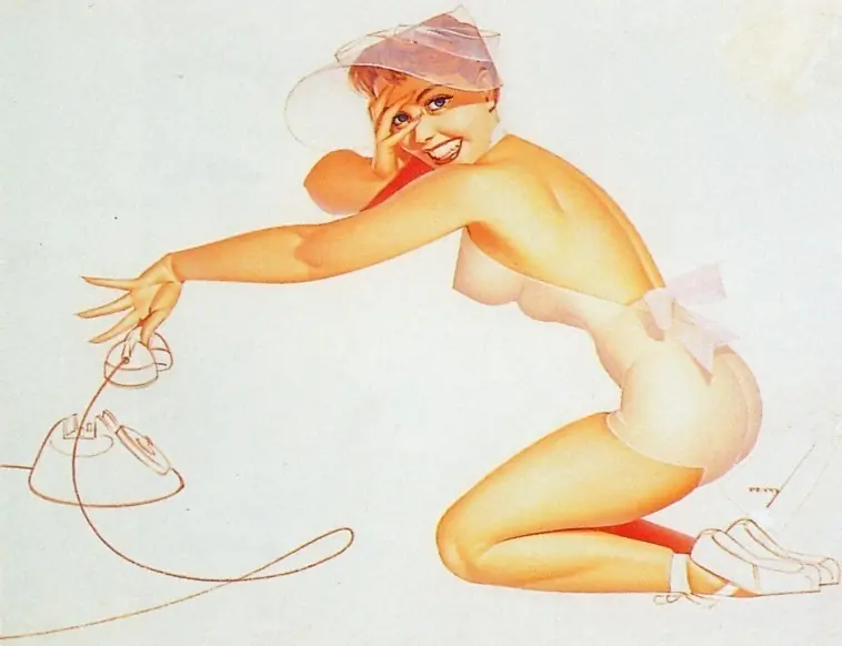 Excelente arte de George Petty !