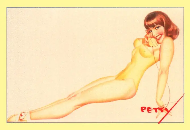 Excelente arte de George Petty !