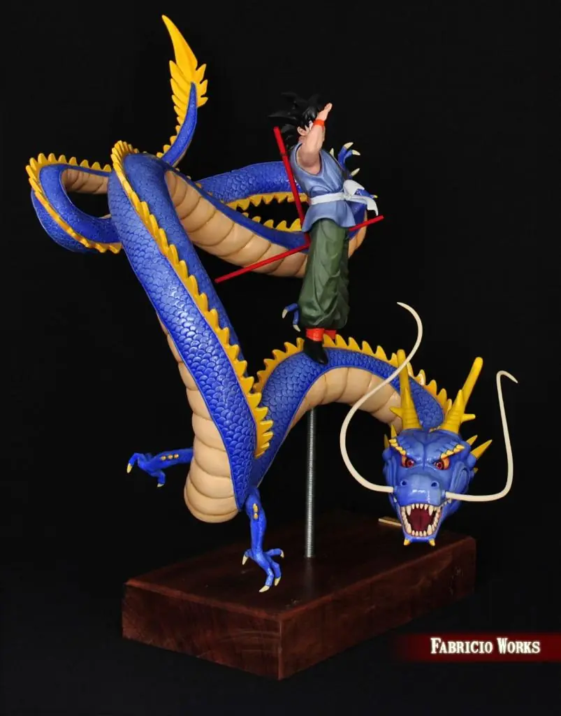 Escultura - Dragon Ball Z por Fabricio Works