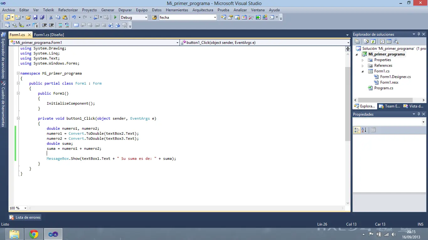 programar